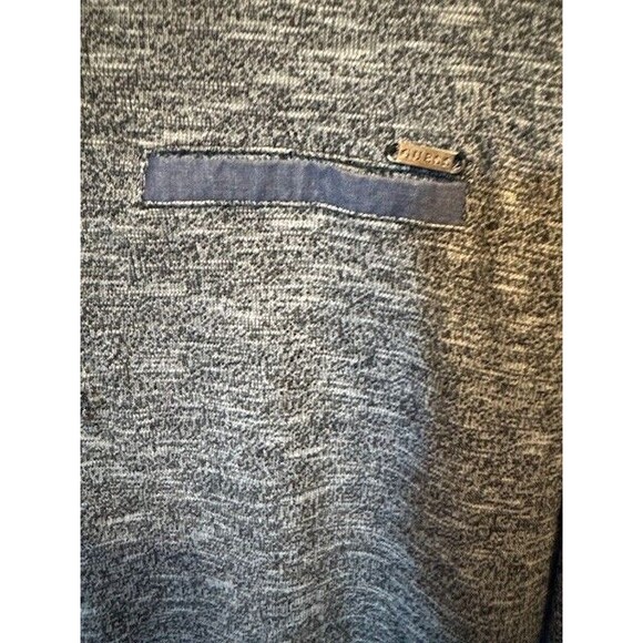 Guess Shirt Mens Medium Gray Long Sleeve Henley‎ Pullover Knit Lightweight - Picture 3 of 11